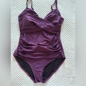 DKNY Deep Purple Swimwear